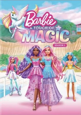 Barbie ένα αφίσα τηλεοπτικής σειράς Touch of Magic