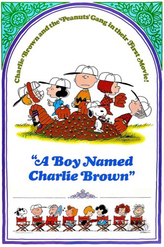 A Boy Named Charlie Brown 1969 movie poster