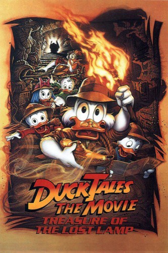 DuckTales The Movie Treasure of the Lost Lamp 1990 movie poster
