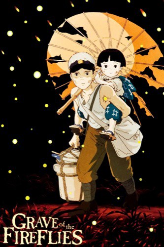 Grave of the Fireflies 1988 movie poster