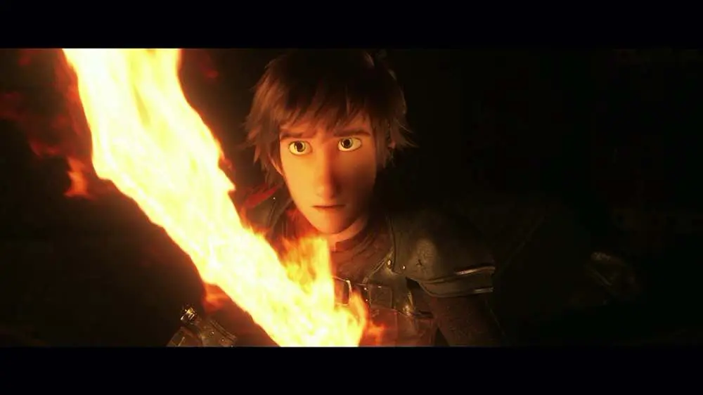 How to Train Your Dragon The Hidden World Hiccups fire sword