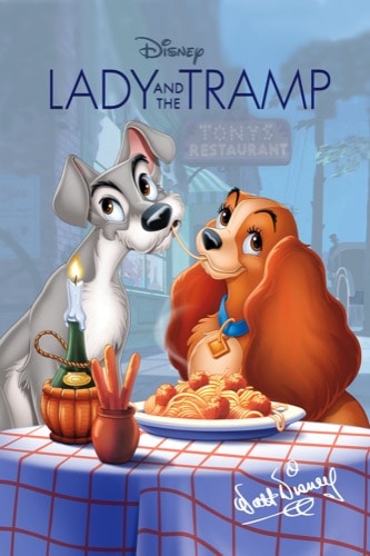 Lady and the Tramp 1955 movie poster
