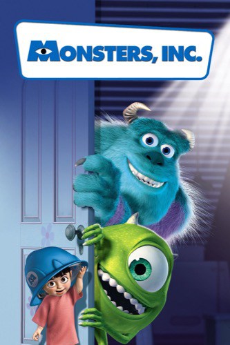 Monsters Inc 2001 movie poster