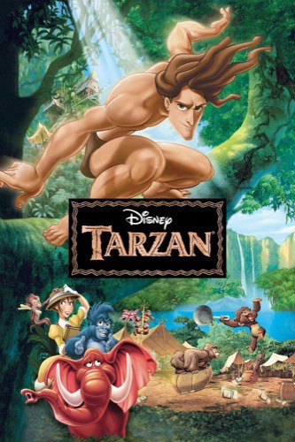 Tarzan 1999 movie poster