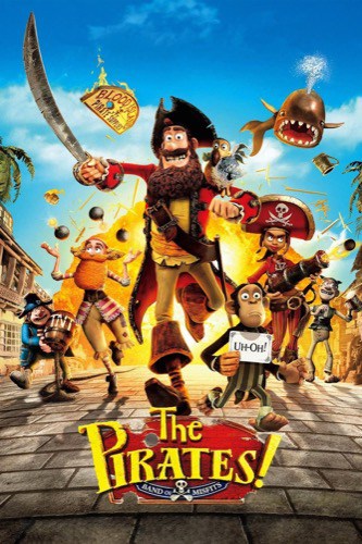 The Pirates Band of Misfits 2012 movie poster