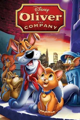 Oliver and Company 1988 movie poster