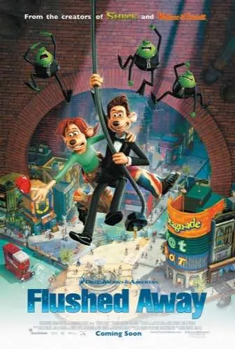 Flushed Away 2006 movie poster