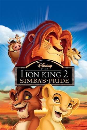 The Lion King 2 Simba's Pride 1998 movie poster