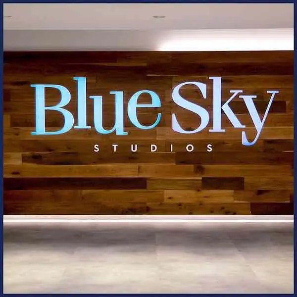 Blue Sky Studios office logo