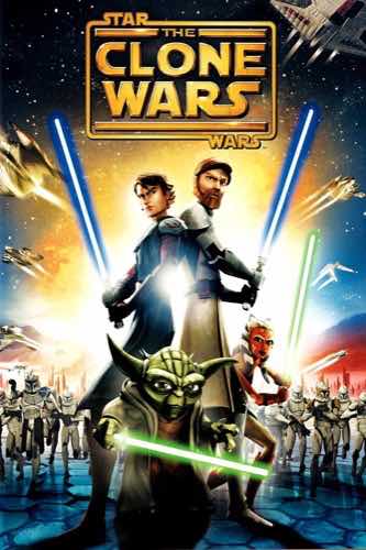 Star War The Clone Wars animation series 2008 poster
