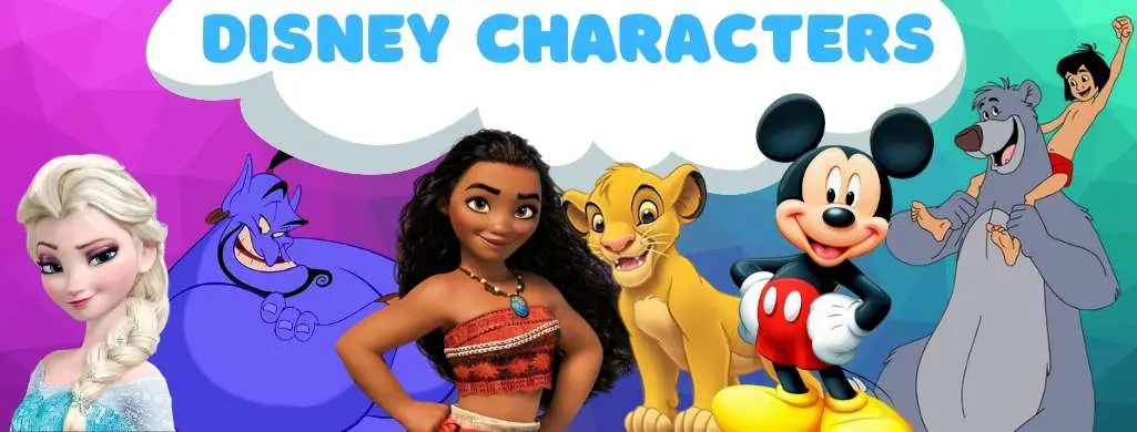 Best Disney Character List A To Z Featured Animation
