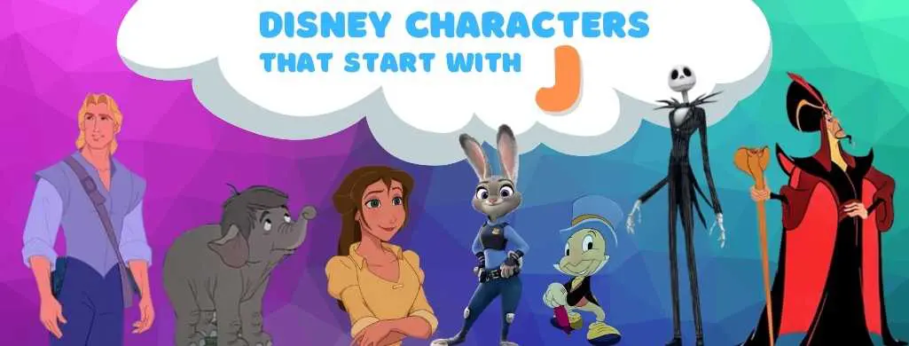 Disney Characters names that start with J