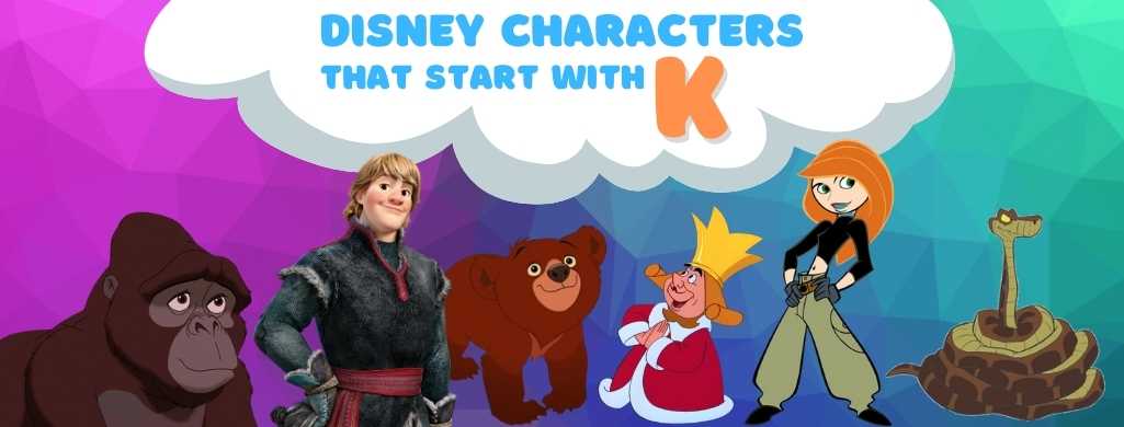 Disney Characters That Start With K