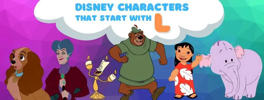 Disney Characters names that start with L