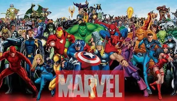 Marvel animation characters poster