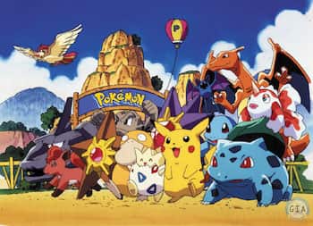 Pikachu's vacation All Pokemon shown