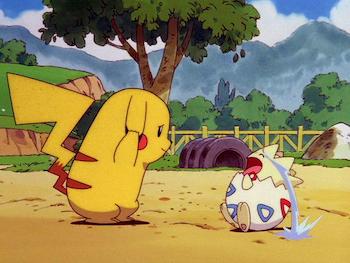 Pikachu's vacation Togepi crying