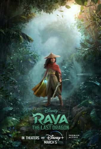 Raya and the Last Dragon movie poster 2