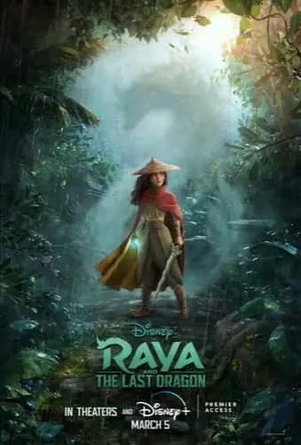 Raya and the Last Dragon movie poster 2