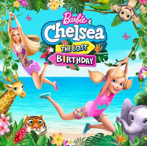 Barbie & Chelsea The Lost Birthday artwork from Mattel