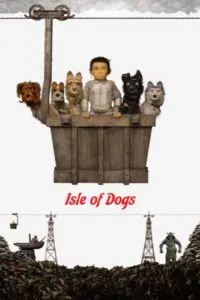 Isle of Dogs 2018 movie poster english
