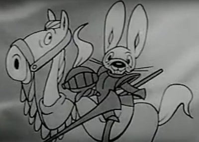 crusader rabbit cartoon
