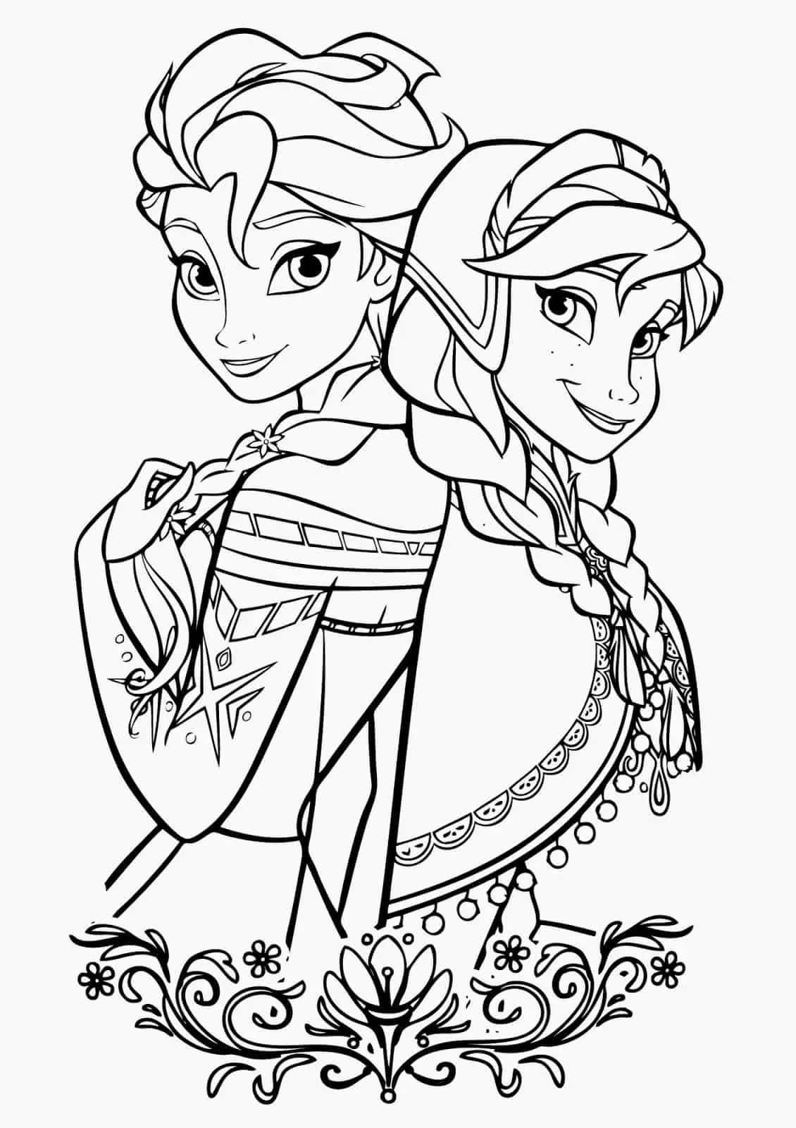 Elsa Coloring Pages (Free and Printable) | Featured