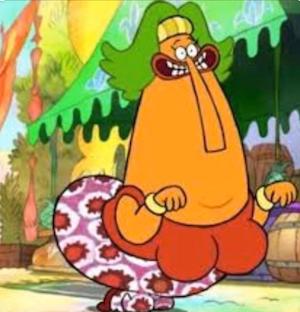 Ms. Endive from animated tv series Chowder