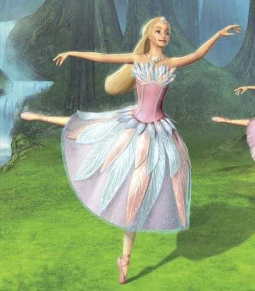 Odette in Barbie of Swan Lake