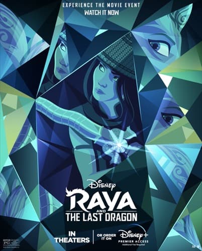 Raya and the Last Dragon alternative movie poster 4