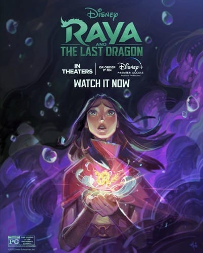 Raya and the Last Dragon alternative movie poster 1