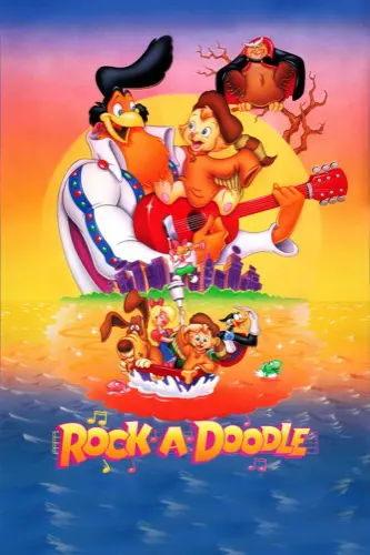 Rock-A-Doodle movie poster 1991