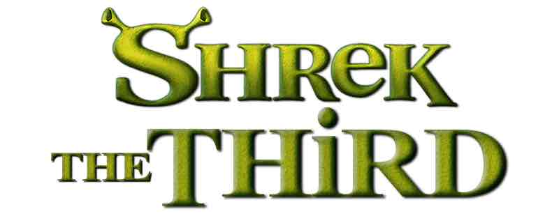Shrek the Third movie logo DreamWorks