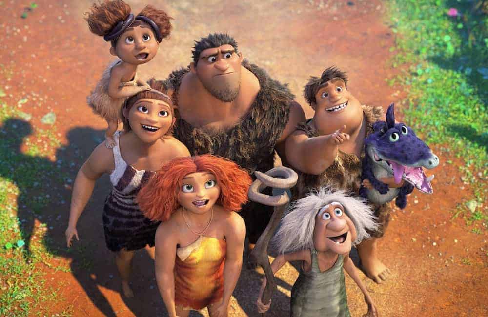 The Croods family in The Croods A New Age