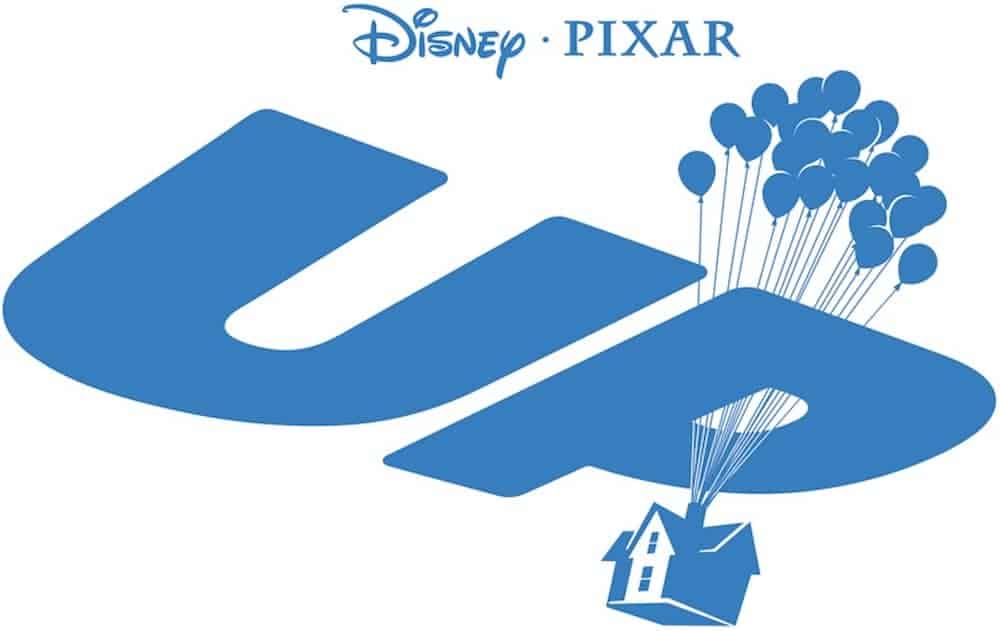 Up movie logo by Disney Pixar