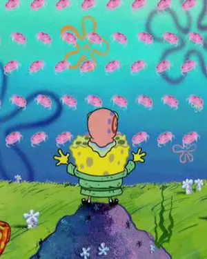 Jellyfish Jam song and dance with SpongeBob directing