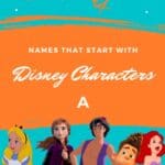 Disney characters start with A