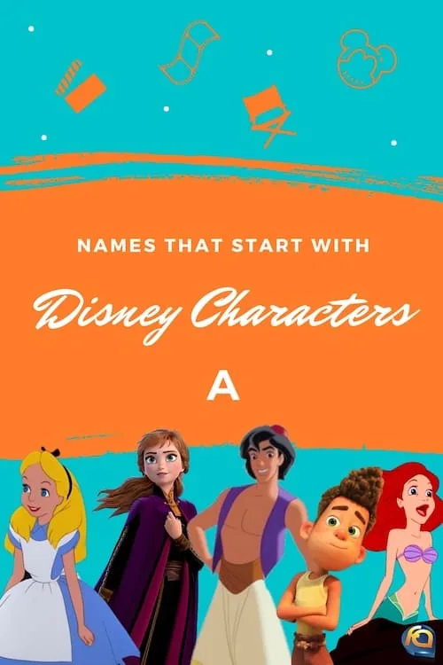Disney characters start with A