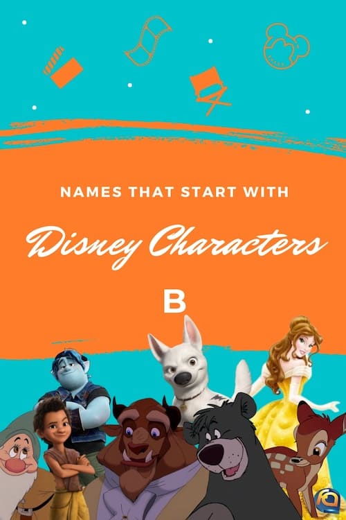 Disney characters start with B