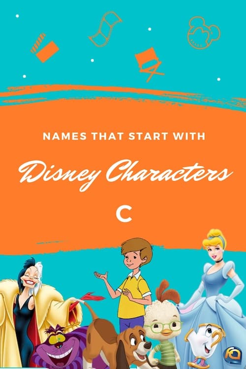 Disney Characters That Start With C - Featured Animation