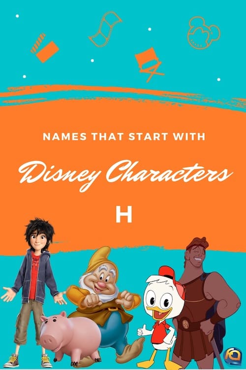 Disney characters start with H