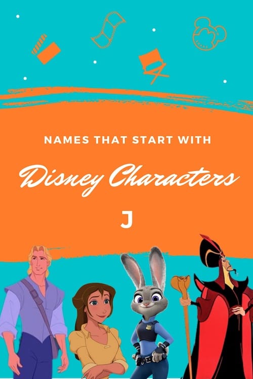 Disney characters start with J