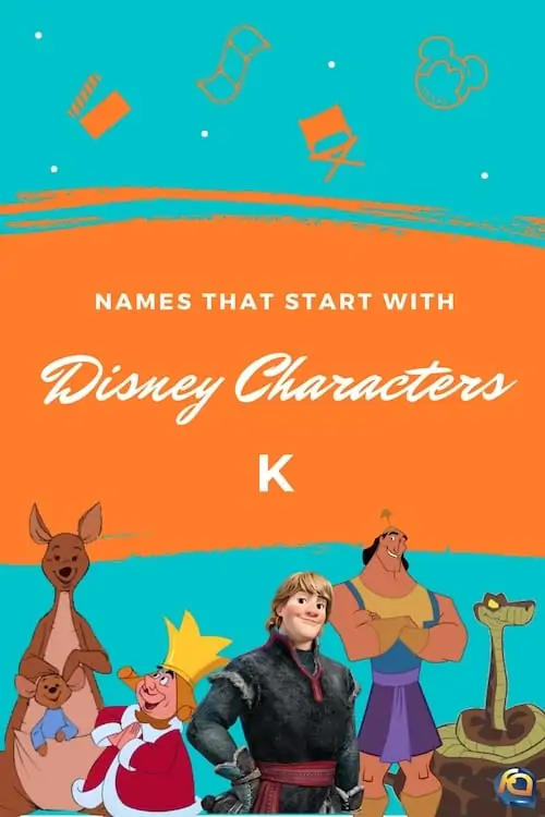 Disney characters start with K