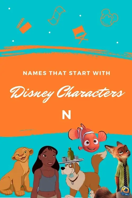 Disney characters start with N