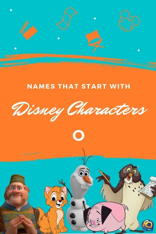 Disney characters start with O
