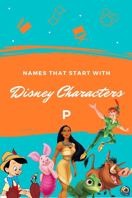 Disney Characters That Start With P - Featured Animation