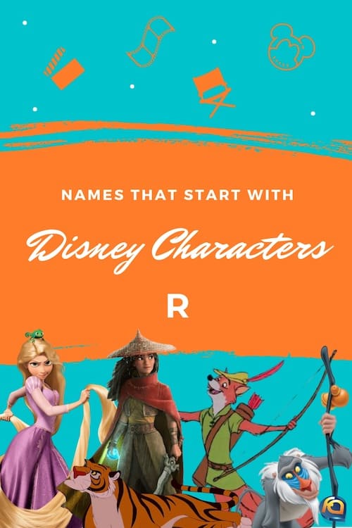 Disney Characters That Start With R - Featured Animation