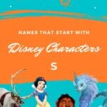 Disney characters start with S