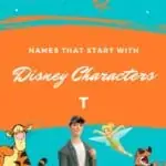 Disney characters start with T