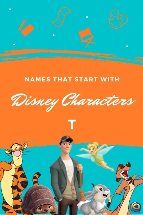 Disney Characters That Start With T - Featured Animation